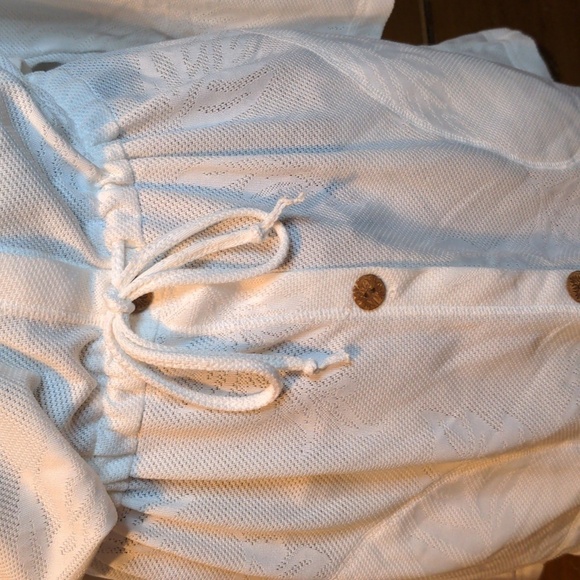 SONOMA LIFE + STYLE swimsuit cover up Oversized Palm Leaves size Medium - Picture 5 of 15